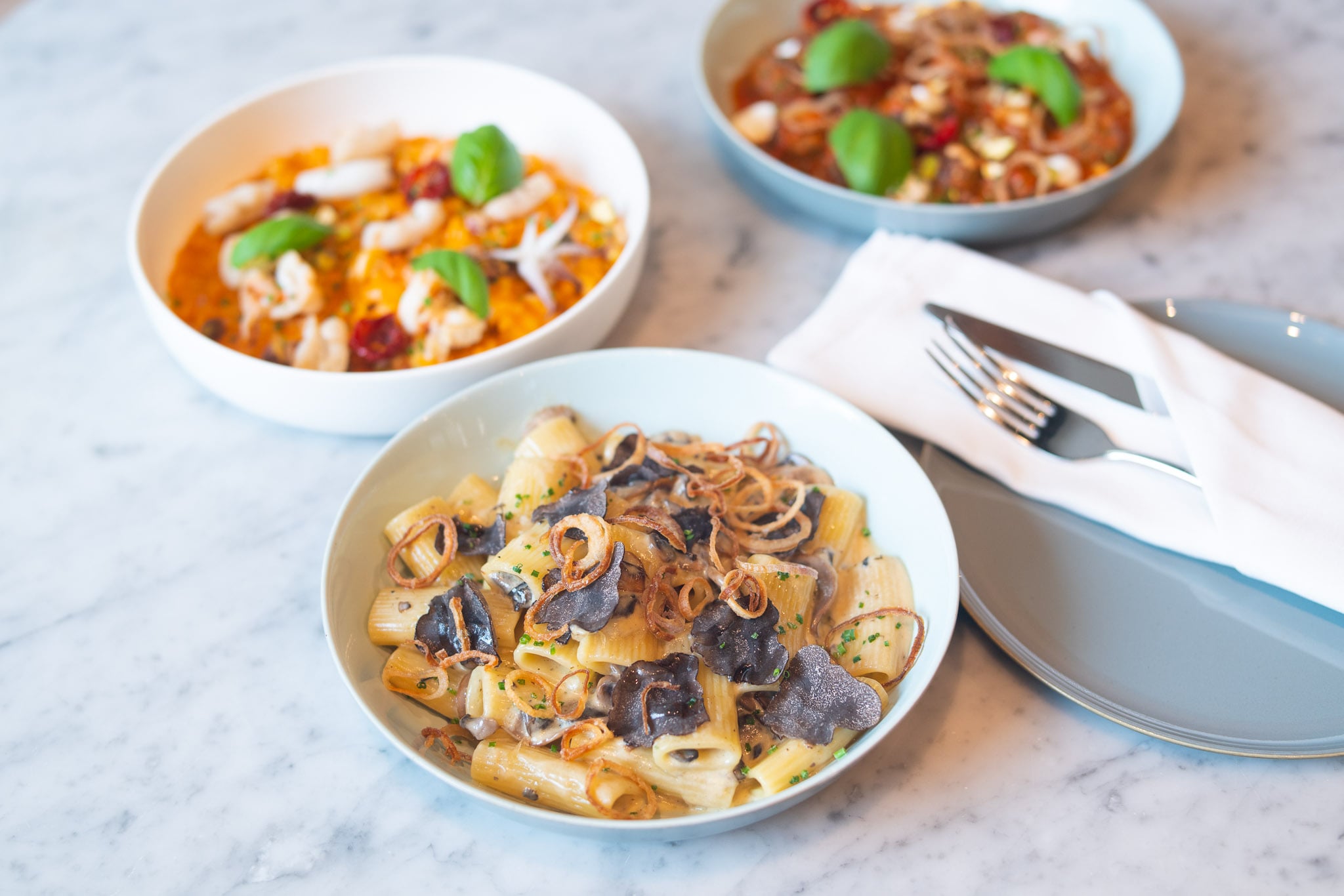 The Lighthouse Truffle Rigatoni